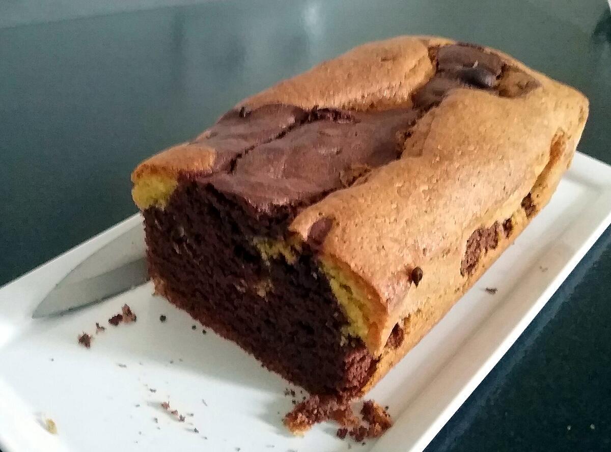 recette gâteau marbré de severine