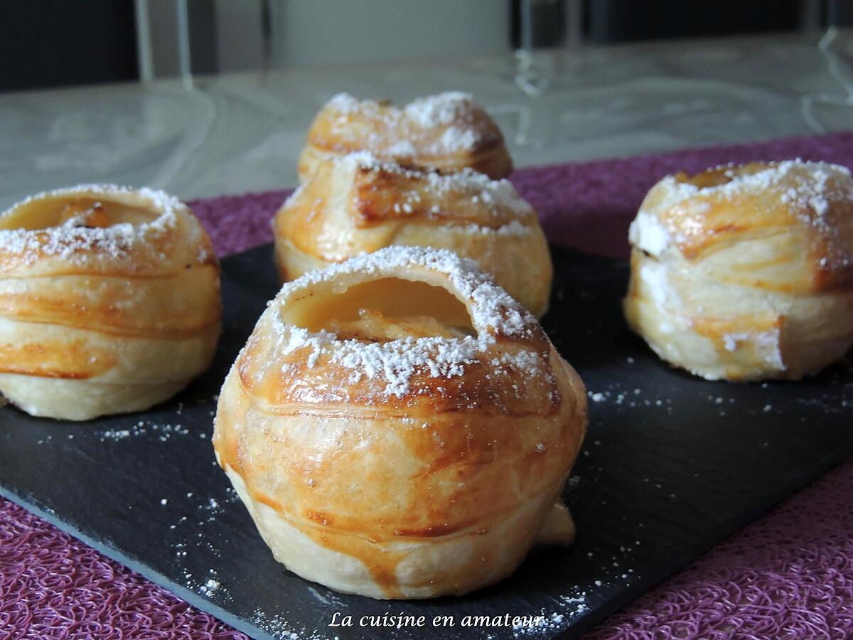 recette Pommes feuilletées