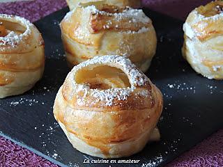 recette Pommes feuilletées