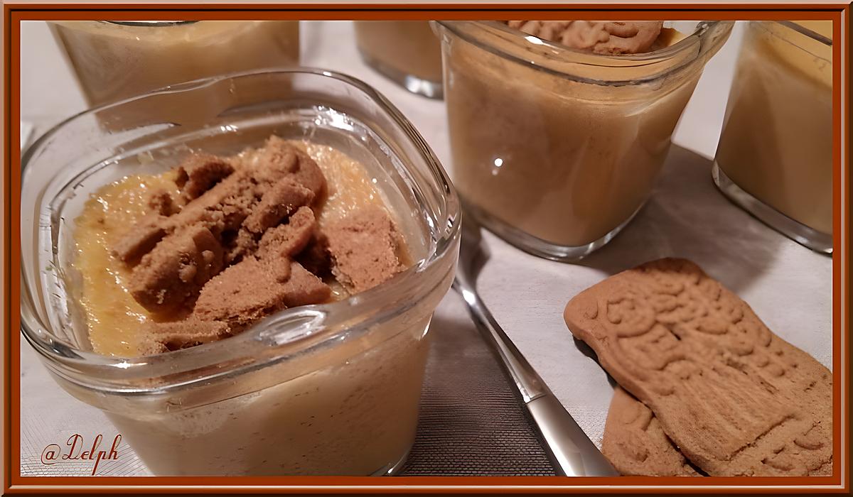 recette Crème à la pâte de spéculoos