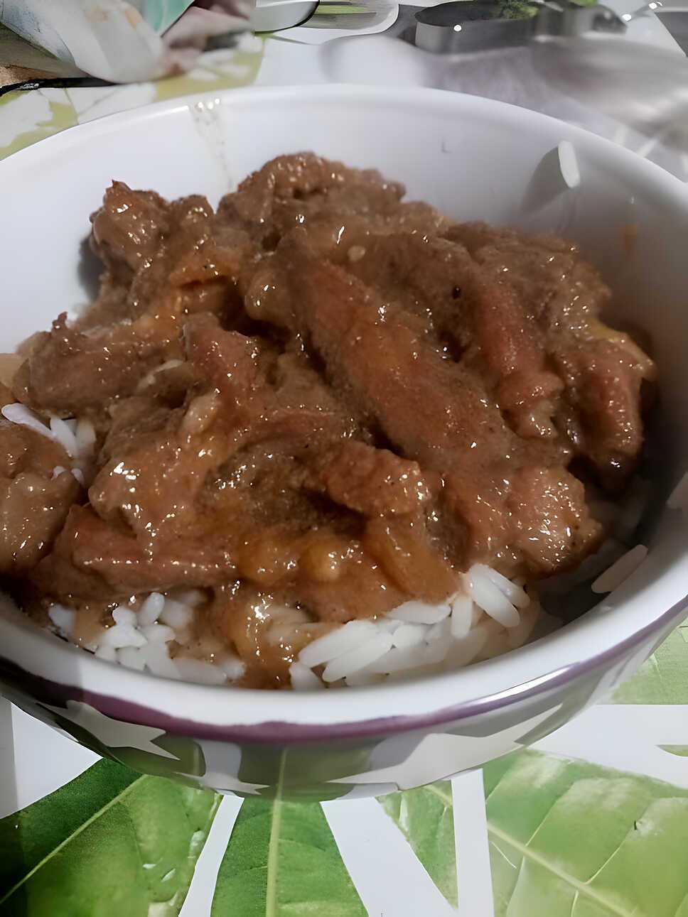 recette Porc caramel chinois