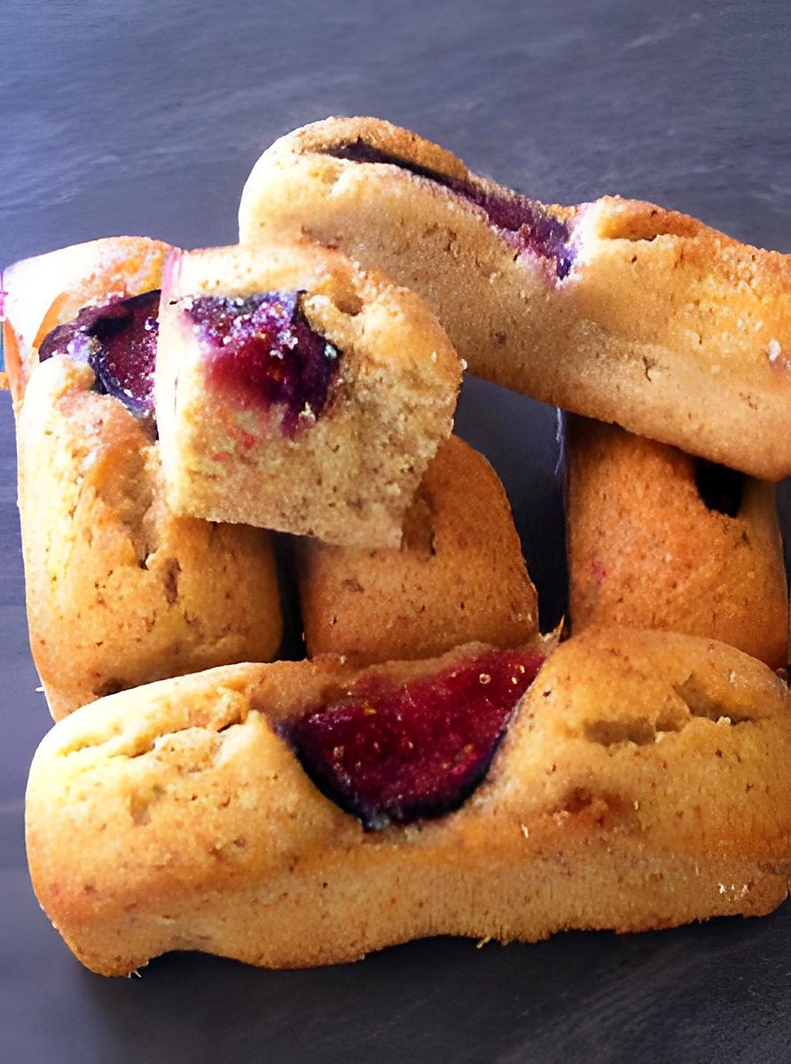 recette Financiers pistache figue