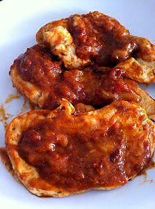 recette Emincé de poulet tex-mex