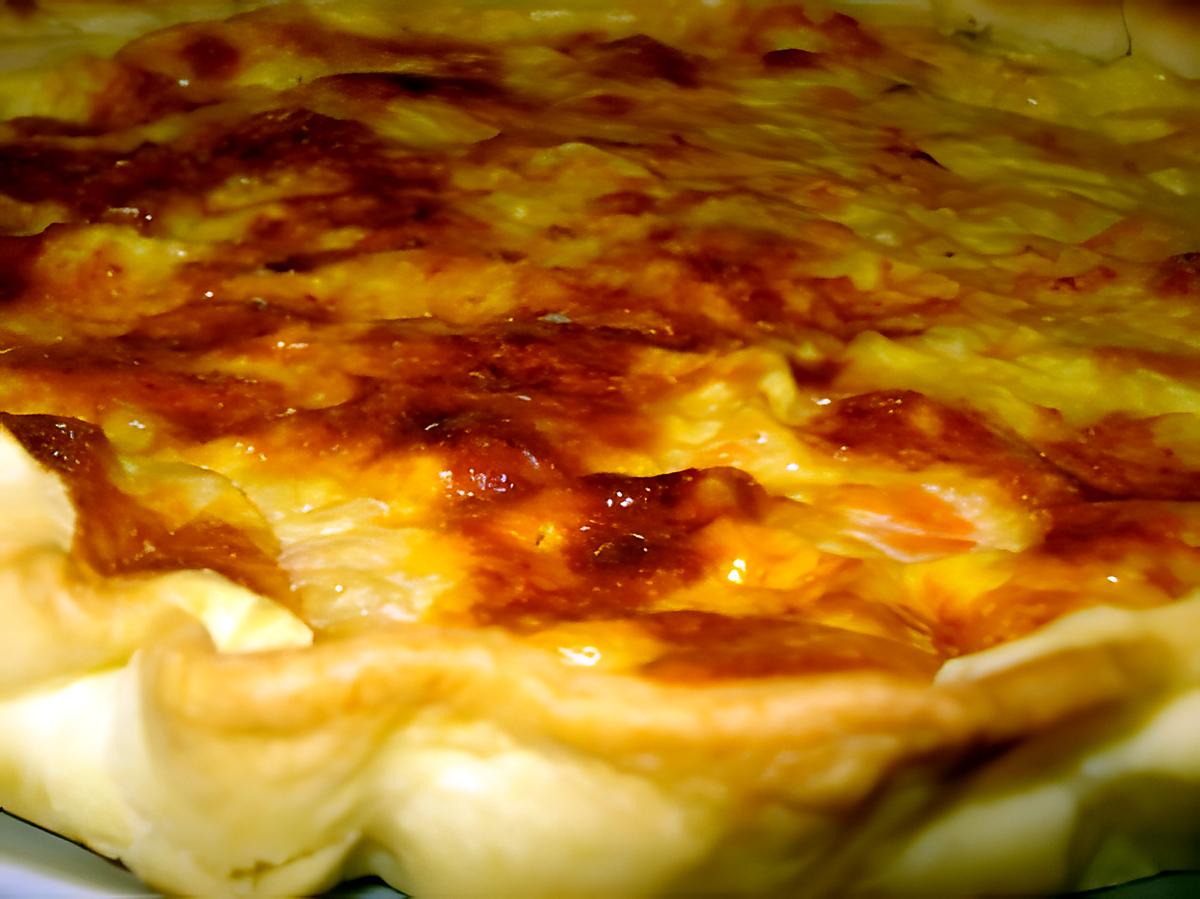 recette Quiche au saumon et les courgettes