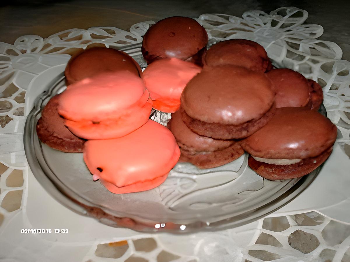 recette macarons choco et fraise