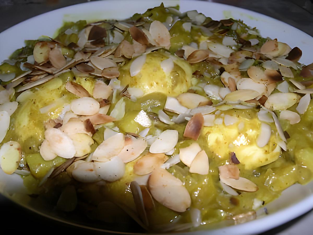 recette Oeufs au curry