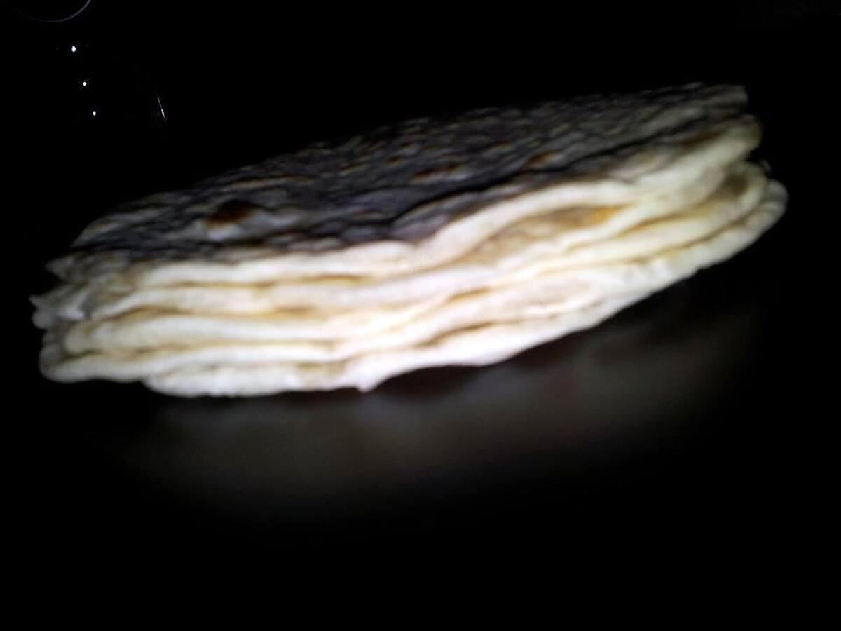 recette Galettes tortillas mexicaine fait maison