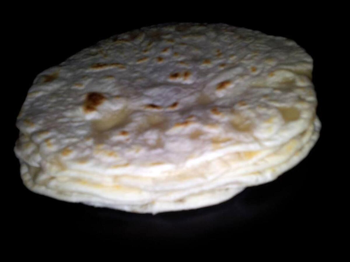 recette Galettes tortillas mexicaine fait maison