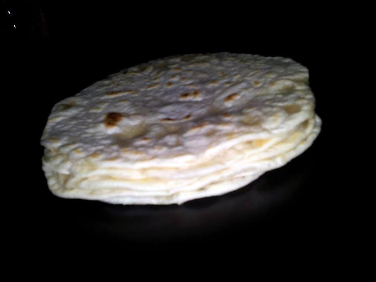 recette Galettes tortillas mexicaine fait maison