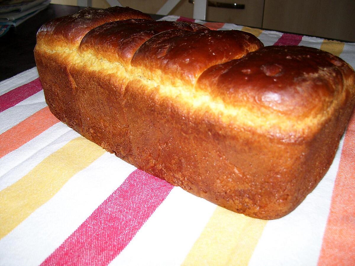 recette BRIOCHE PUR BEURRE