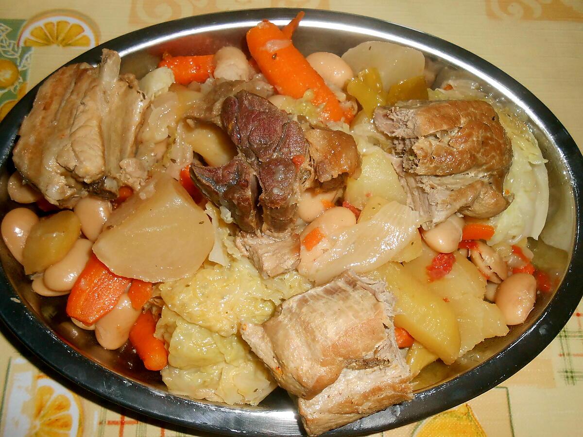 recette TRAVERS DE PORC EN POTEE