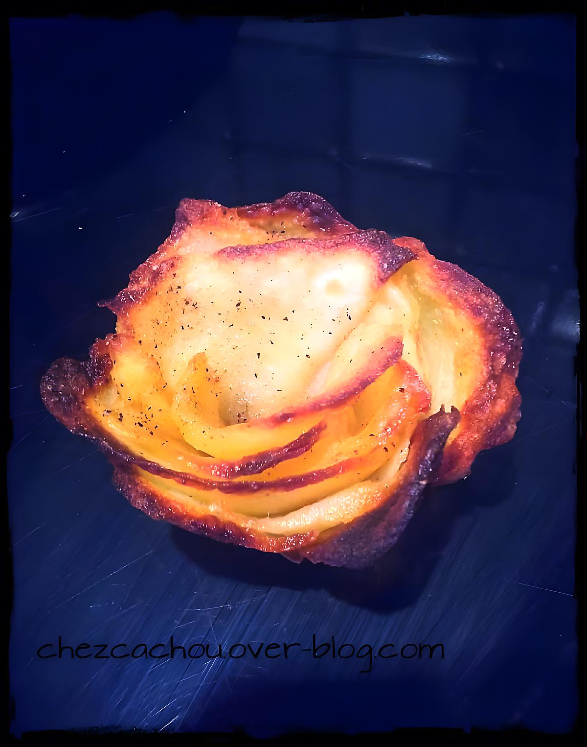 recette Rose de pomme de terre