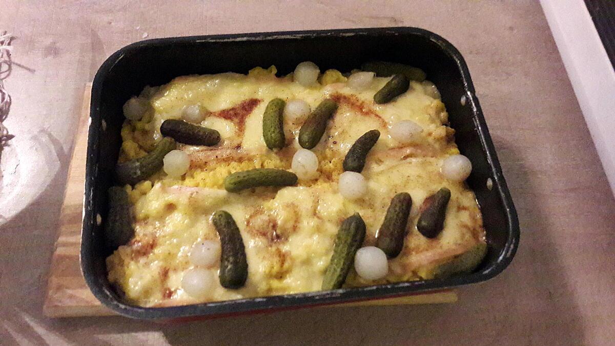 recette Spätzlis au safran et fromage raclette.