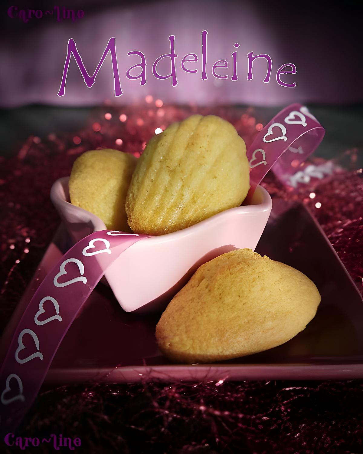 recette Madeleines recette de Stephane Glacier et Christophe Escobar