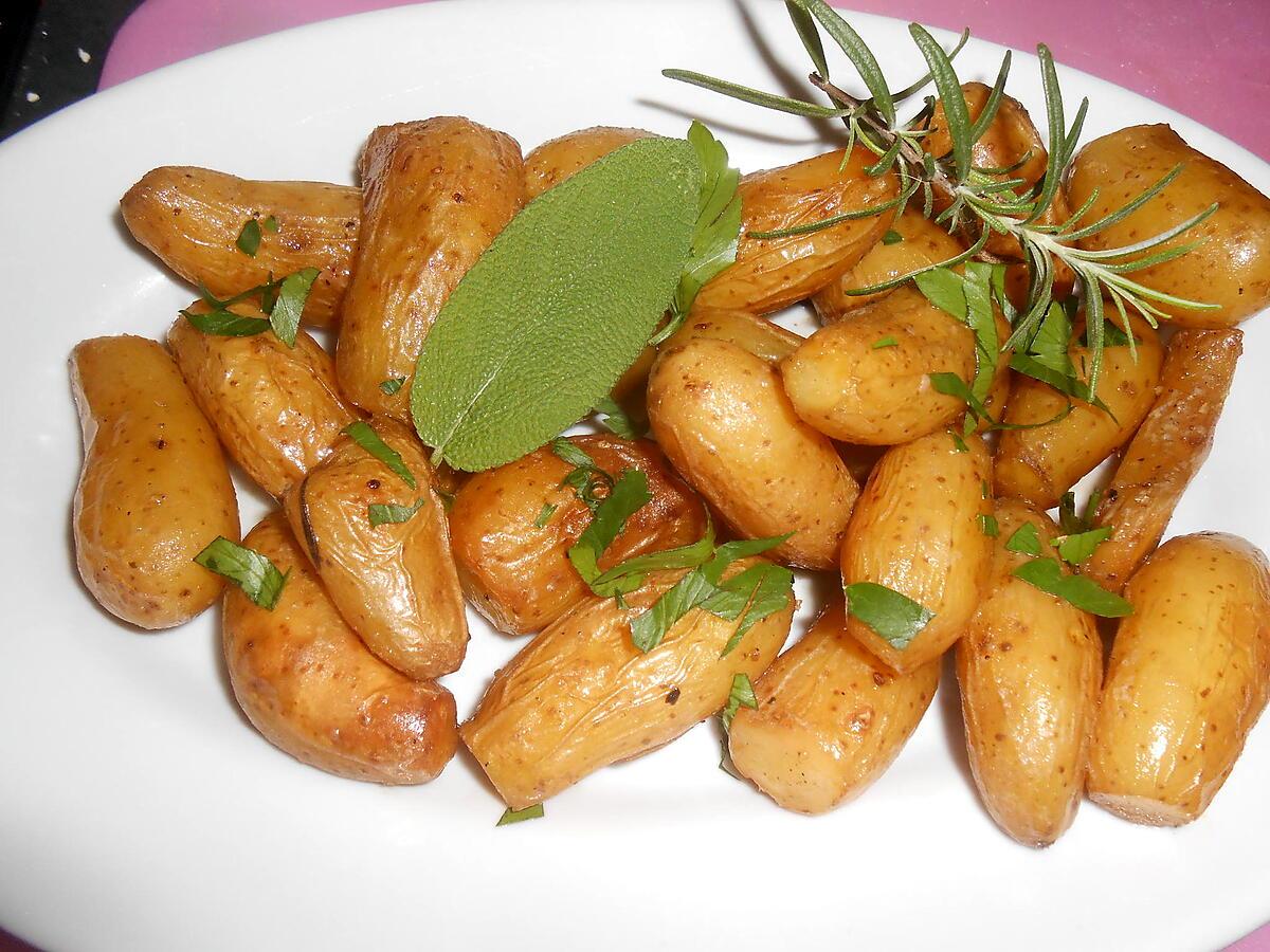 recette POELEE DE RATTES SAUGE ROMARIN