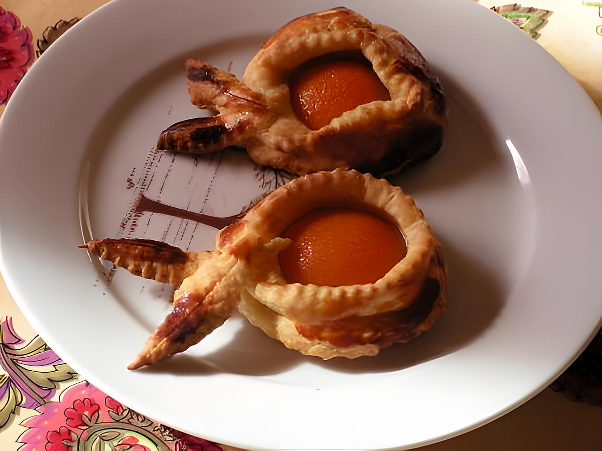 recette Nids d'abricots