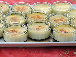 recette Crème brûlées