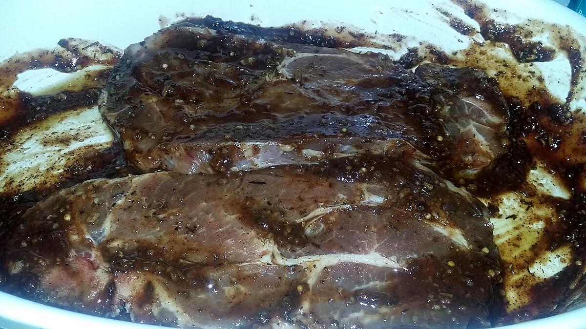 recette Côtes de porc aux epices cajun