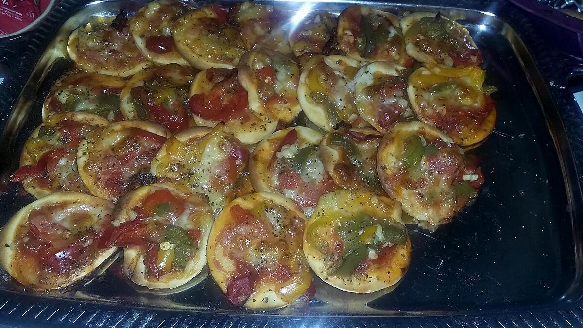 recette Pizzas apéritives