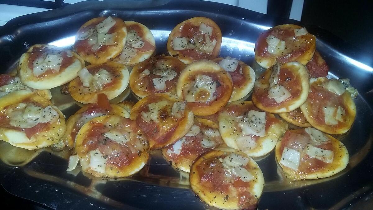 recette Pizzas apéritives