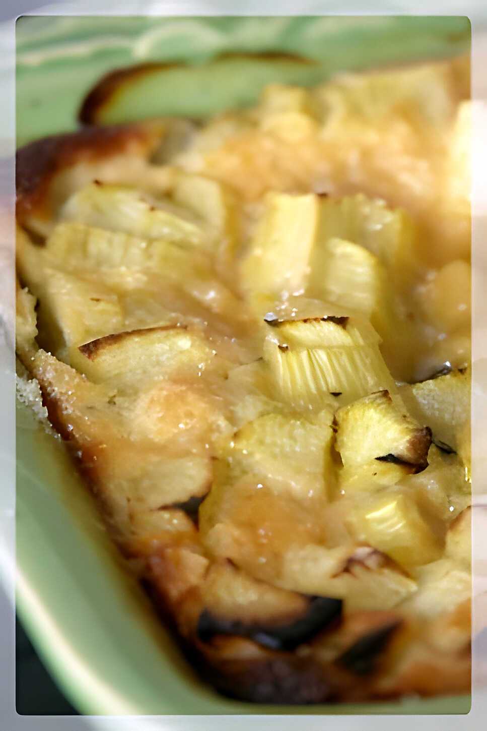 recette Clafoutis de rhubarbe "à la Flo"