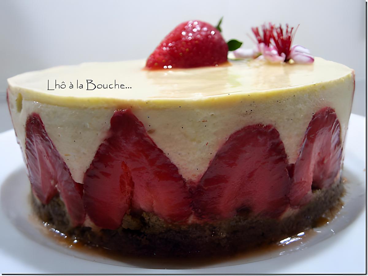 recette Bavarois à la rhubarbe et aux fraises Mara des bois...