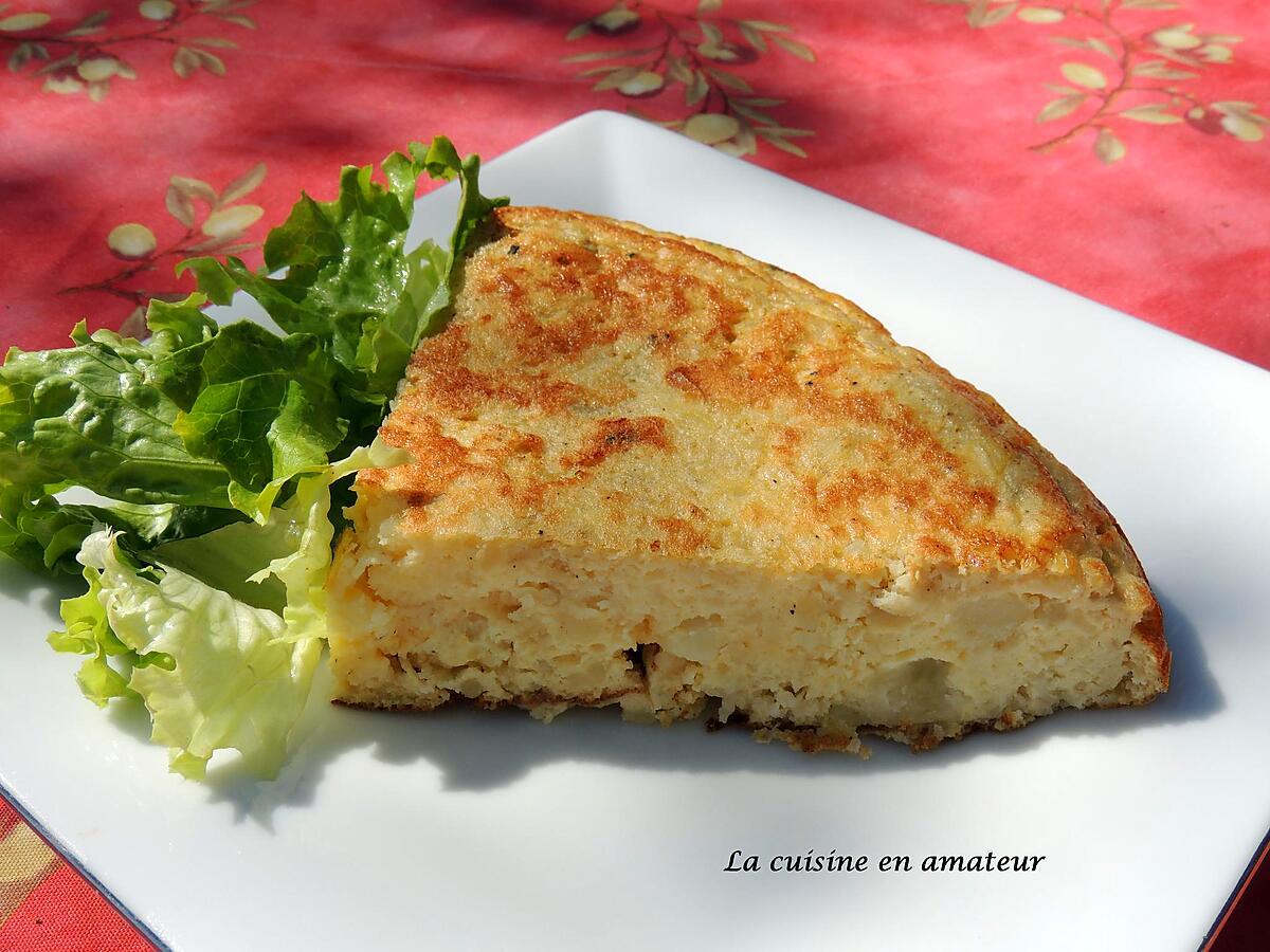 recette Omelette à la purée