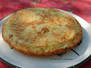 recette Omelette à la purée