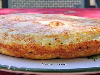 recette Omelette à la purée