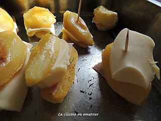 recette Croque pommes de terre à la coppa et raclette