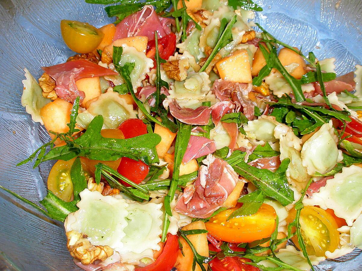 recette Salade de raviole