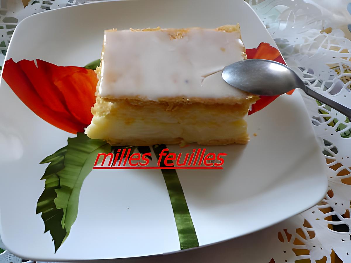 recette MILLES FEUILLES