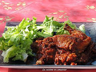 recette Poulet façon osso bucco