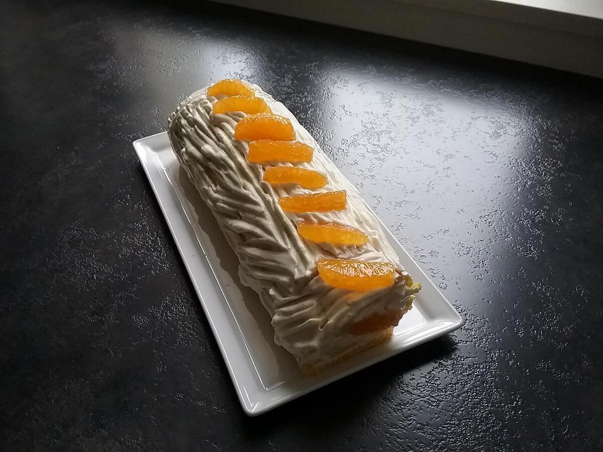 recette Roule à l orange  et clementine