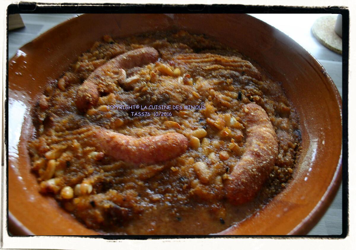 recette CASSOULET COMME A CASTELNAUDARY