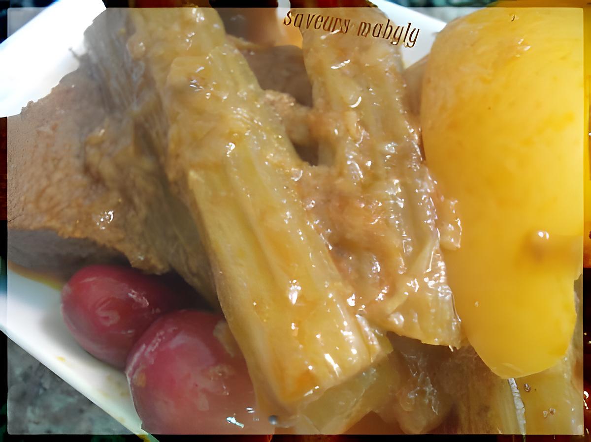 recette tajine de cardons marocain