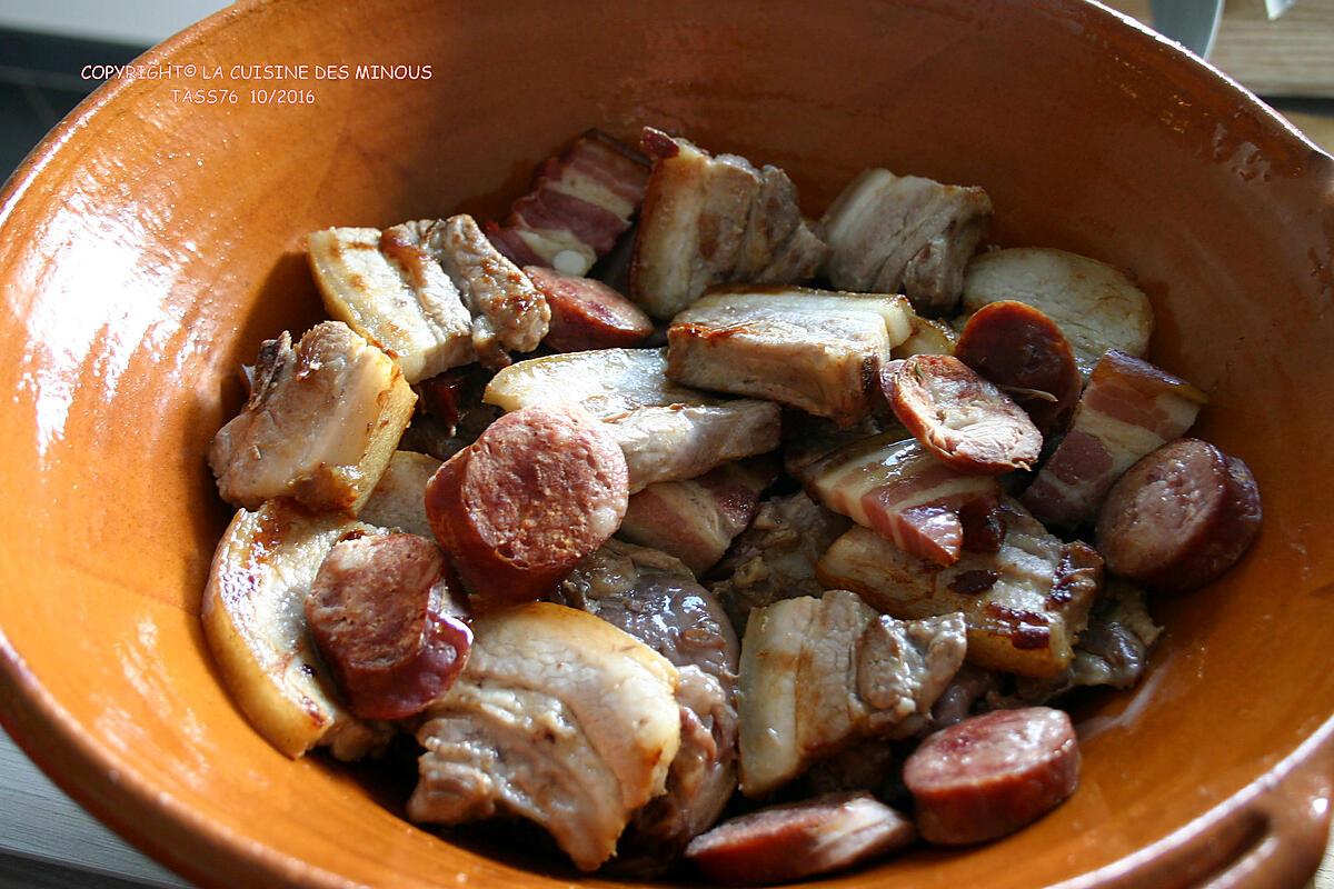 recette CASSOULET COMME A CASTELNAUDARY