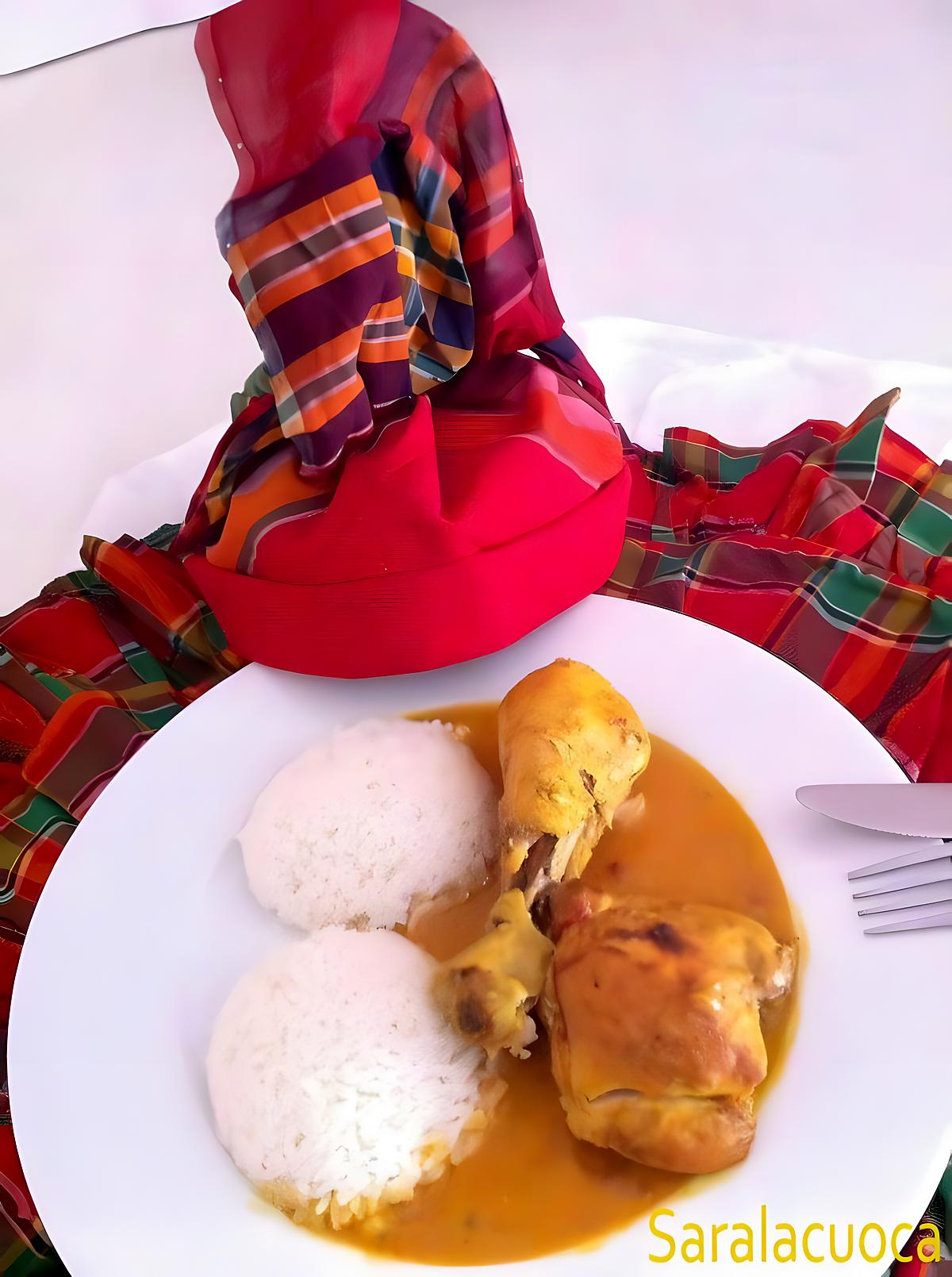 recette Poulet au coco ( Martiniquais )