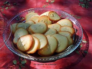 recette Tuiles aux amandes