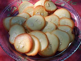 recette Tuiles aux amandes