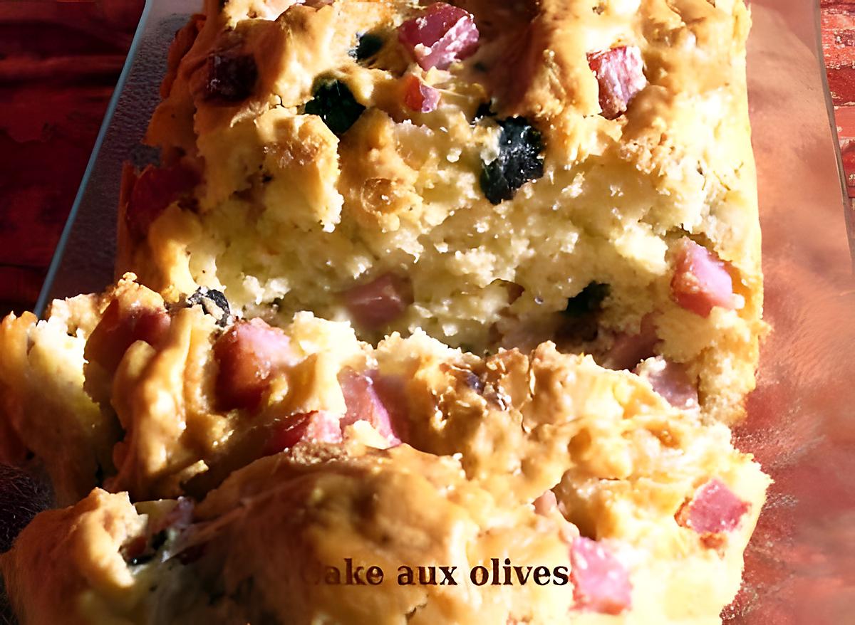 recette Cake aux olives