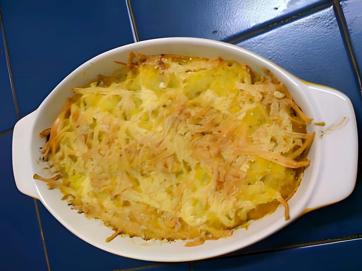 recette GRATIN DE GIRAUMON