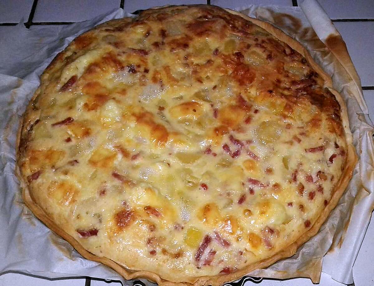 recette Quiche raclette