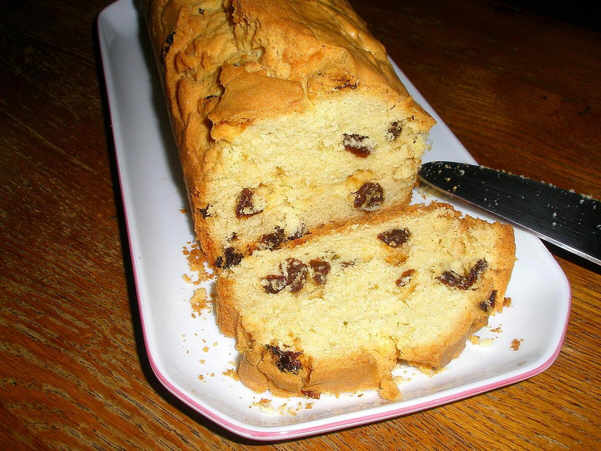 recette Cake aux raisins de Carmencita repris par Kekeli