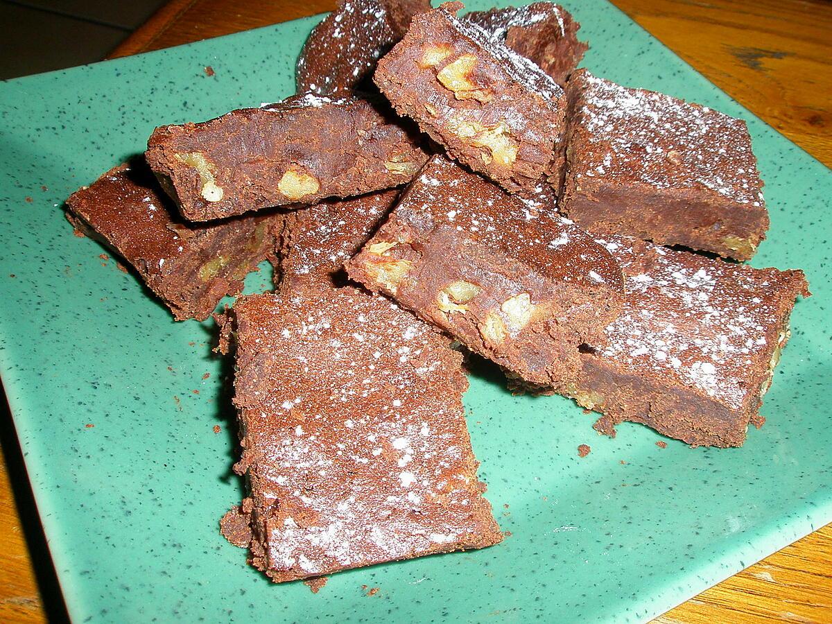 recette Brownie chocolat et noix