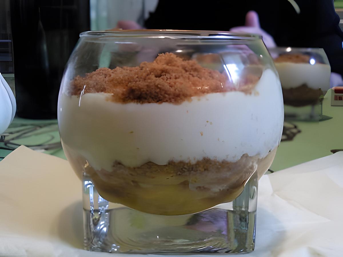 recette TIRAMISU MANGUE SPECULOOS