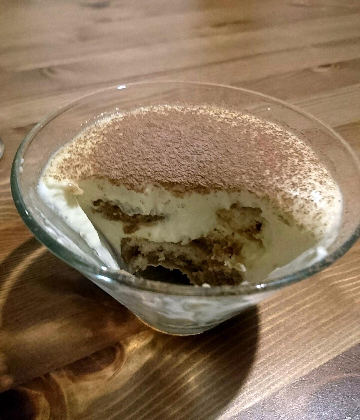 recette Tiramisu