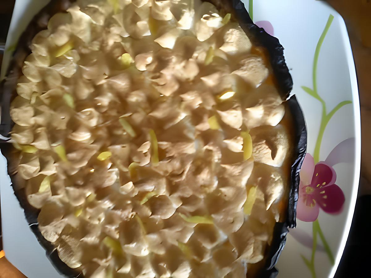 recette Tarte au citron meringuée