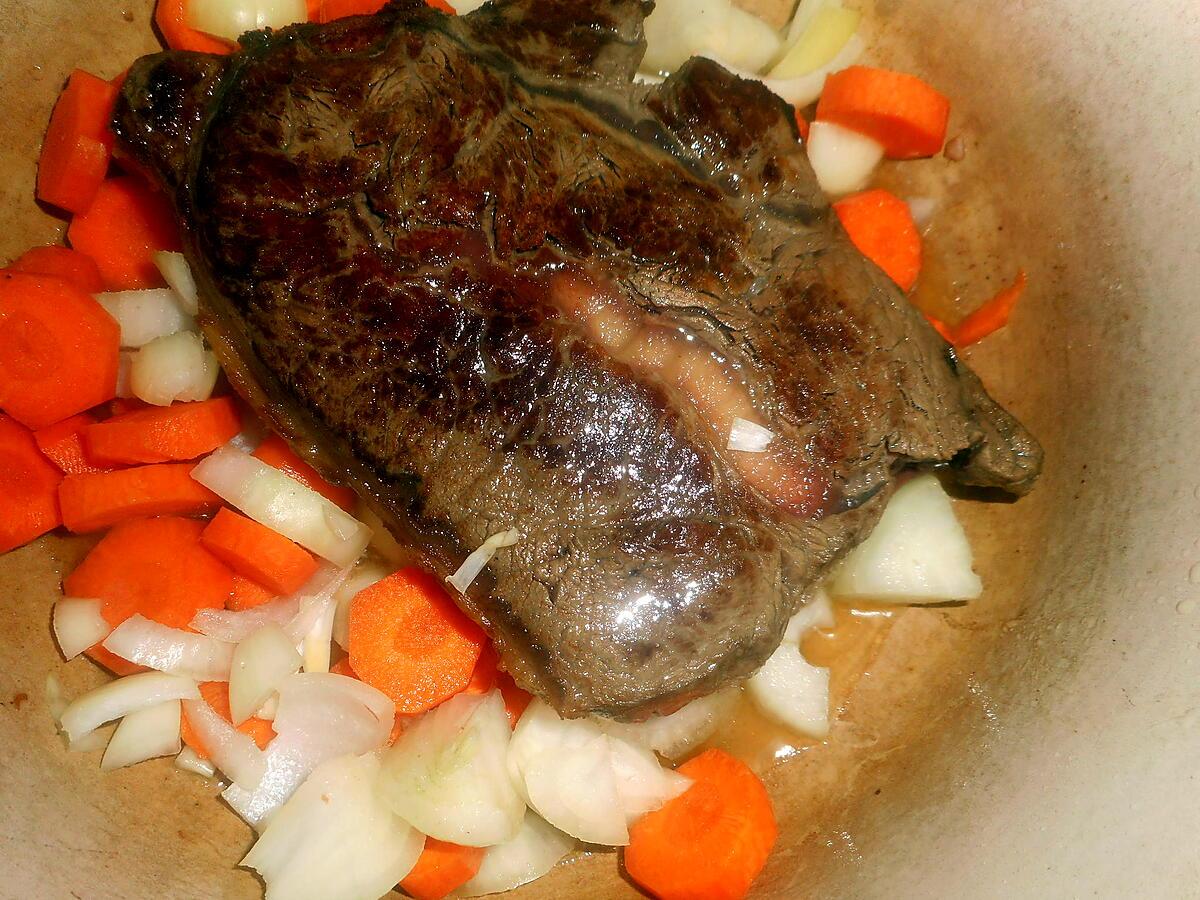 recette Paleron au chou et à la bière ambrée