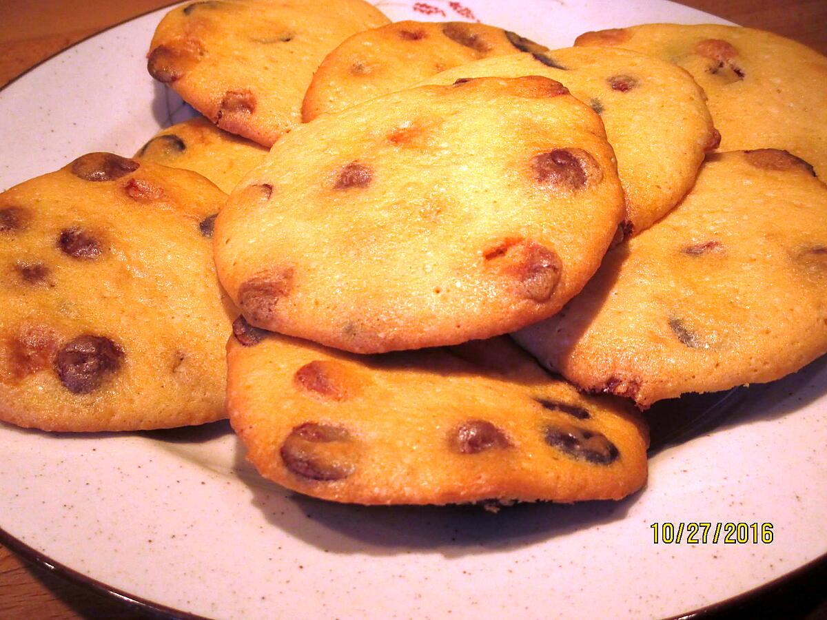 recette cookies 3 chocolat